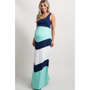Pinkblush Chevron Maternity Maxi! ✨